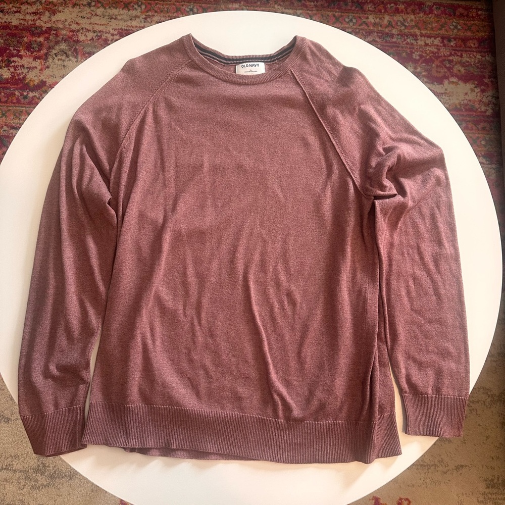 Old Navy Mauve Long Sleeve Sweater